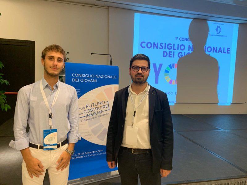 Luca Cristarella e Francesco Danisi al Congresso del CNG (Anno 2019)